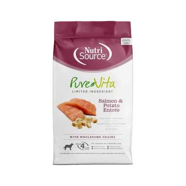 25 Lb Nutrisource Purevita  Salmon & Potato Dog Food - Astro Sale